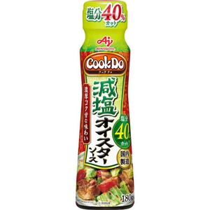 味の素 Cook Do 減塩オイスターソース プラボトル 180g Green Beans