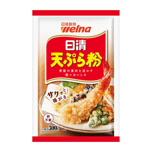 日清製粉ウェルナ 天ぷら粉 300g Green Beans グリーンビーンズ by AEON