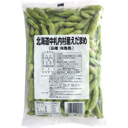 ホクレン 北海道産えだまめ 味風香【冷凍】 500g