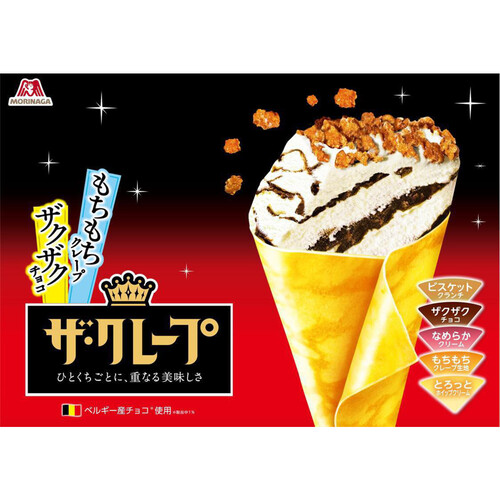 森永製菓 ザ・クレープ チョコ&バニラ 105ml