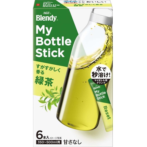 味の素AGF ブレンディ マイボトルスティック すがすがしく香る 緑茶 6本