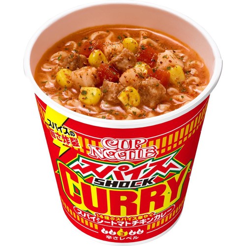 日清食品 カップヌードル スパイスSHOCKカレー 82g