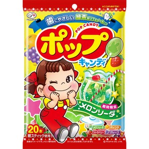 不二家 ポップキャンディ 袋 20本入 Green Beans | グリーンビーンズ
