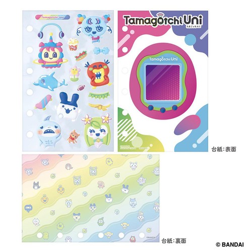 バンダイ たまごっち たまもりしーるリフィル 30th Tamagotchi Uniセット 6才以上