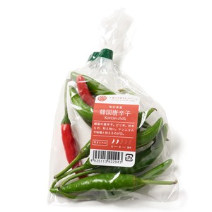 埼玉県産 十色 とうがらし(韓国唐辛子)赤 50g 1袋 Green Beans