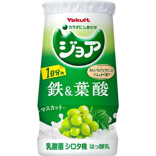 ヤクルト ジョア 1日分の鉄&葉酸 マスカット 125ml