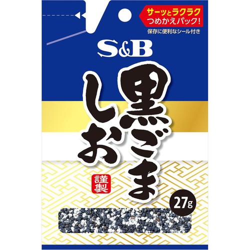 エスビー食品 袋入り黒ごましお 27g