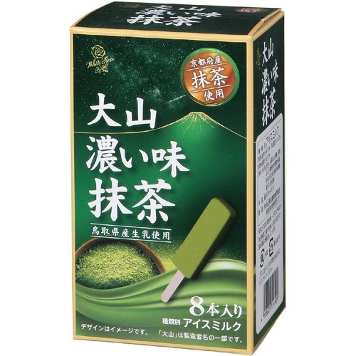 大山乳業 濃い味抹茶 30ml x 8本入