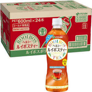 伊藤園 ヘルシールイボスティー 1ケース 600ml x 24本 Green Beans