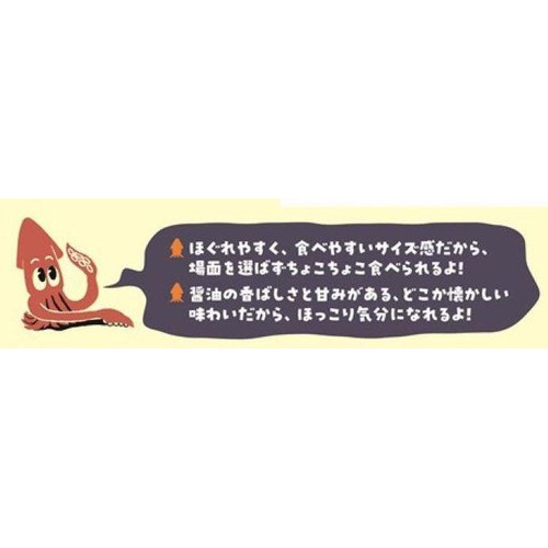 なとり 甘じょっぱい懐かし焼いか 15g