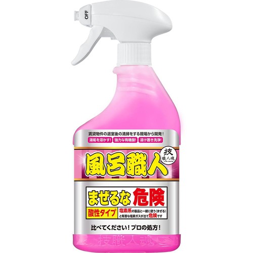 允 セサミ 風呂汚れ洗浄剤 技職人魂シリーズ 風呂職人 500ml