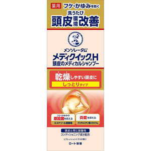 ロート製薬　メンソレータムメディクイックHメディカルシャンプー メディクイックH頭皮のメディカルシャンプー | ロート製薬: 商品