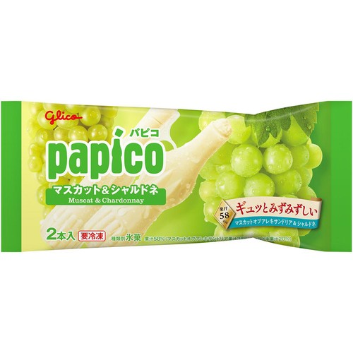 江崎グリコ パピコ マスカット&シャルドネ 80ml x 2本