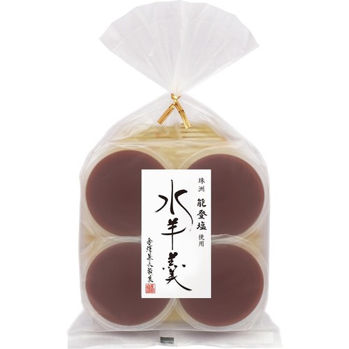 金沢兼六製菓 能登塩 水羊羹  4個入