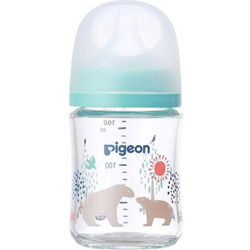 ピジョン 母乳実感ガラス 160ml (Bear)
