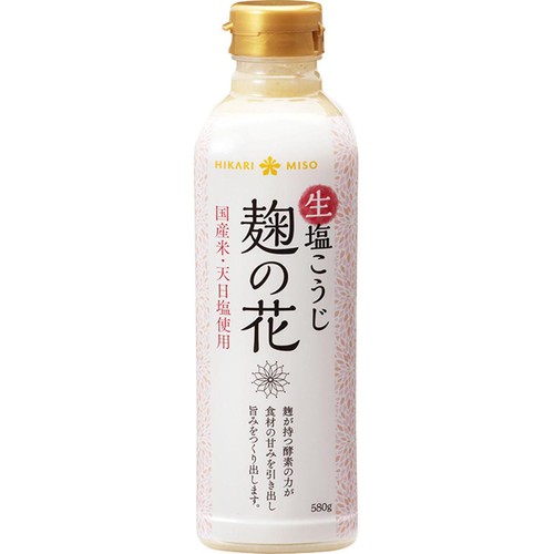 ひかり味噌 生塩こうじ麹の花 580g