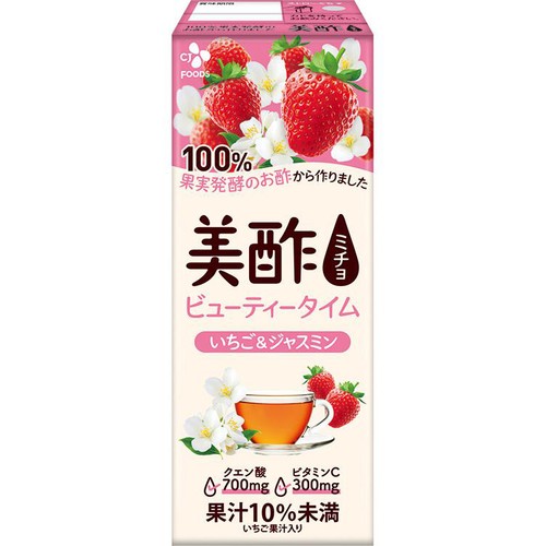 CJ 美酢ビューティータイム いちご&ジャスミン 200ml