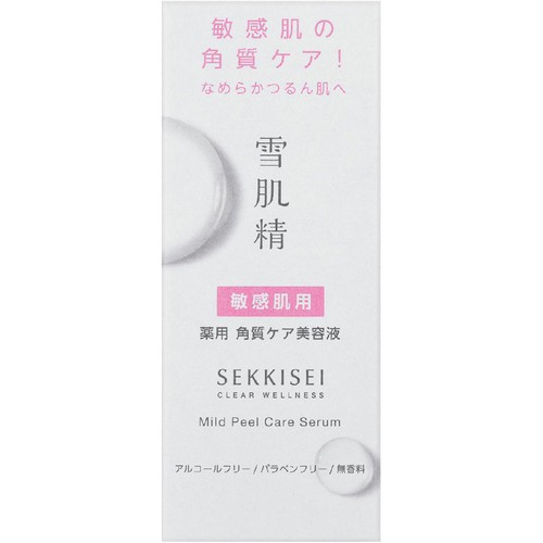 コーセー 雪肌精 クリアウェルネス マイルドピールケア セラム 美容液 30mL