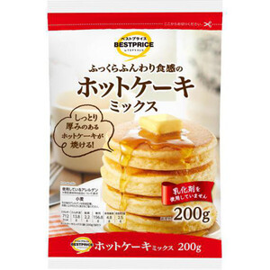 ホットケーキミックス 200g トップバリュベストプライス Green Beans