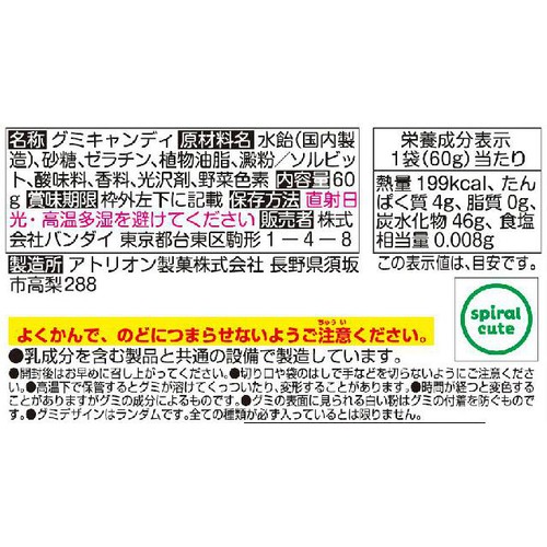グミたん様 確認用ページ バンダイ ちいかわ 花占いグミ 60g