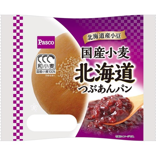 パスコ 北海道つぶあんパン 1個