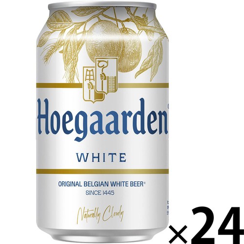 【5%】 ABInBev ヒューガルデン ホワイト 1ケース 330ml x 24本