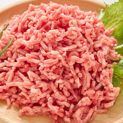 【冷蔵】 国産牛豚合い挽き肉(解凍) (和牛脂入り) 150g-250g