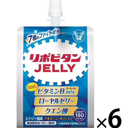 大正製薬 リポビタンゼリーC 180g x 6個