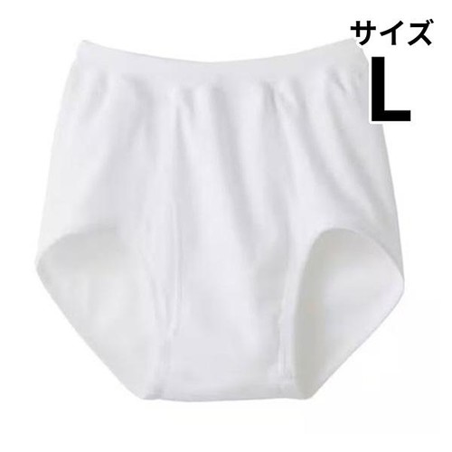 グンゼ 快適工房 スパンブリーフ(前あき) 紳士 L ホワイト