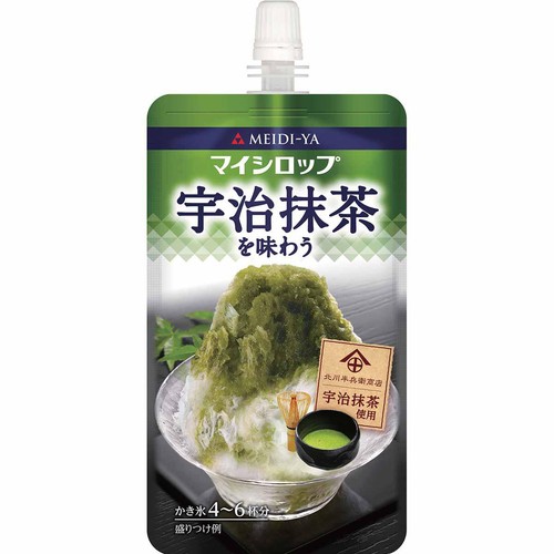 明治屋 マイシロップ 宇治抹茶を味わう 150g