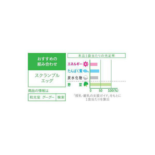 和光堂 1食分の野菜が摂れるグーグーキッチン ちゃんぽんうどん 100g