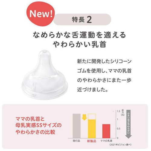 ピジョン 母乳実感乳首 6ヵ月／L 2個入