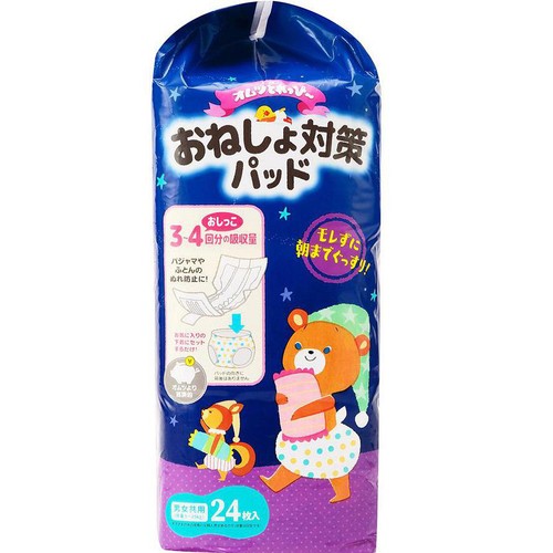 ピジョン とれっぴー 朝までぐっすりさらさらパッド 24枚