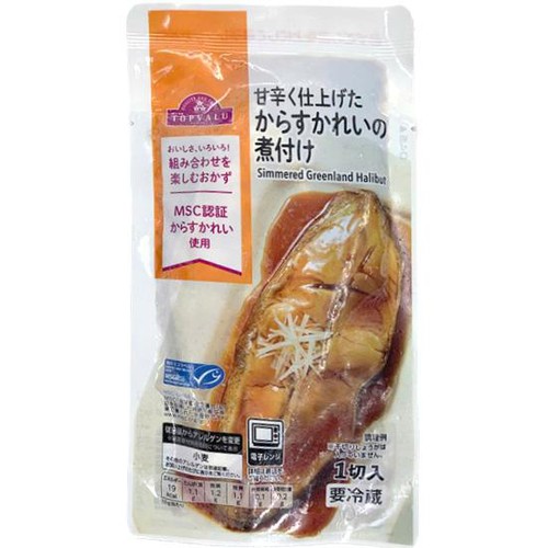タカダイオン 冷蔵】MSC認証からすかれいの煮つけ 1切入 トップバリュ Green Beans
