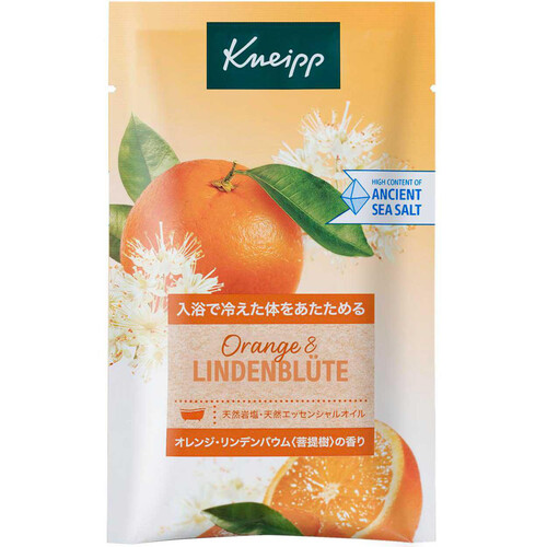クナイプ バスソルト オレンジ・リンデンバウム 菩提樹の香り  50g
