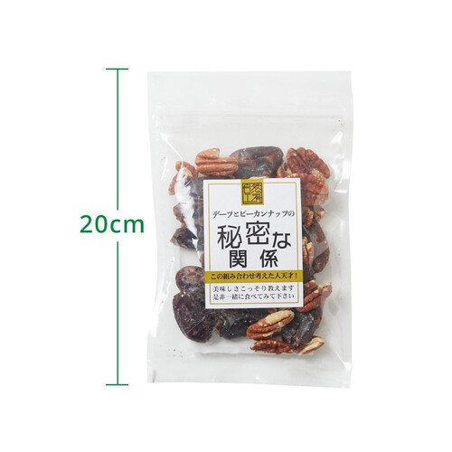 日興フーズ デーツとピーカンナッツの秘密な関係 100g