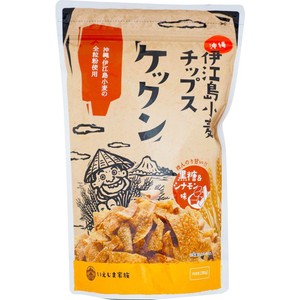 いえじま家族 伊江島小麦チップス ケックン 黒糖&シナモン 100g Green