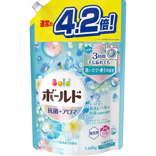 P&G ボールドジェル 爽やかフレッシュフラワーサボンの香り つめかえ用