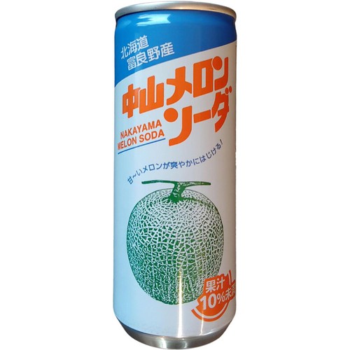 谷口農場 北海道富良野産 中山メロンソーダ 250ml Green Beans