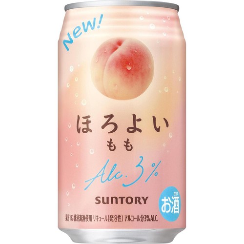 【3%】 サントリー ほろよい もも 350ml