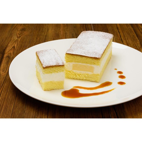 わらく堂 北海道プリンサンドケーキ【冷凍】 1個(170g)