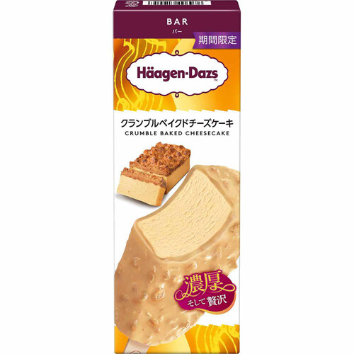 ハーゲンダッツ バー クランブルベイクドチーズケーキ 80ml