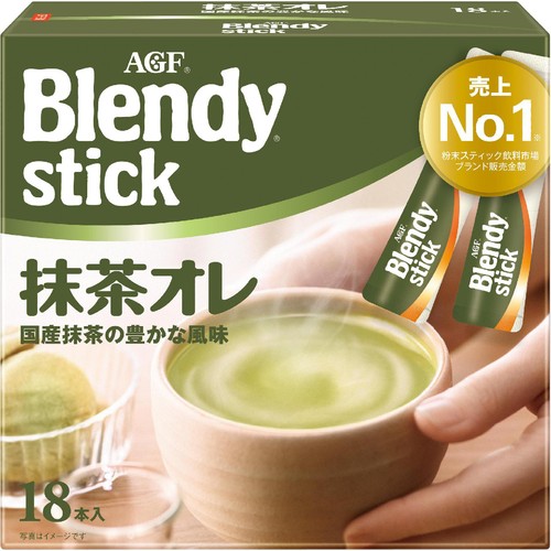 味の素AGF ブレンディ スティック 抹茶オレ 18本入 Green Beans
