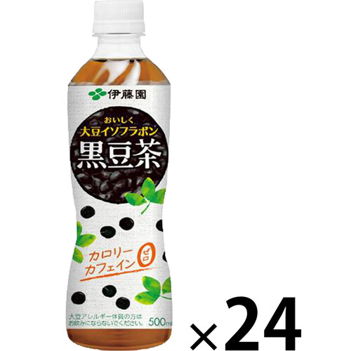 伊藤園 黒豆茶 1ケース 500ml x 24本