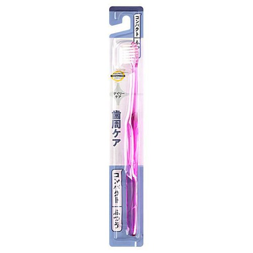 超極細毛歯周薄型ヘッド歯ブラシコンパクトふつう片テーパー 1本 トップバリュベストプライス