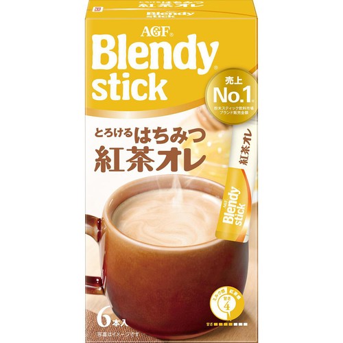 味の素AGF ブレンディ スティック とろけるはちみつ紅茶オレ ミルクティー 6本