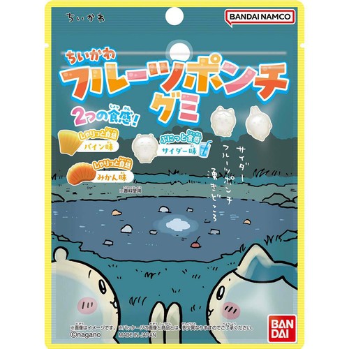 バンダイ ちいかわ フルーツポンチグミ 38g