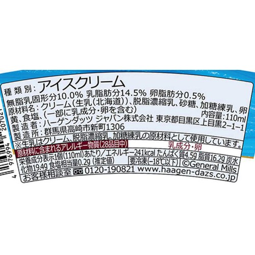 ハーゲンダッツ ミニカップ ザ・ミルク 110ml