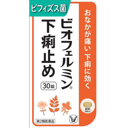 【第2類医薬品】ビオフェルミン下痢止め 30錠