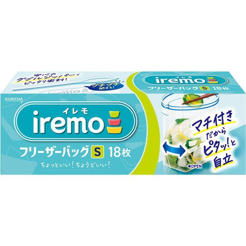 クレハ イレモ(iremo) フリーザーバッグ S 18枚